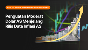 Penguatan Moderat Dolar AS Menjelang Rilis Data Inflasi AS