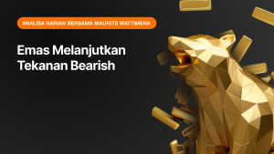 Emas Melanjutkan Tekanan Bearish